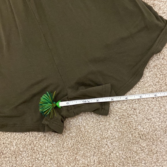 Audrey 3+1 Olive Green Romper Small - Picture 9 of 11